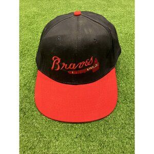 Vintage 90s Atlanta Braves Tomahawk Logo Hat Cap Adult OSFA MLB